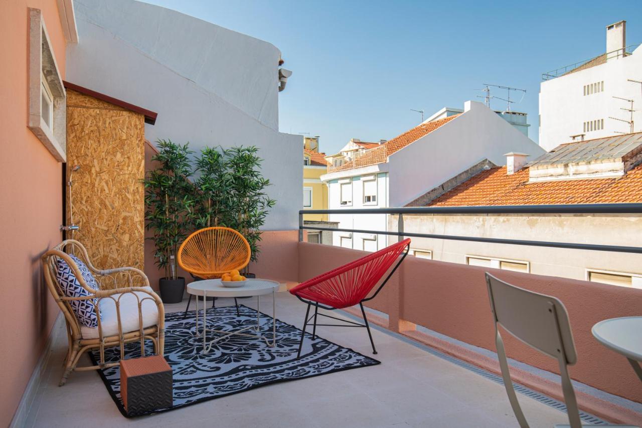 Apartment Lovelystay - Sunny 1bdr W/terrace Lissabon